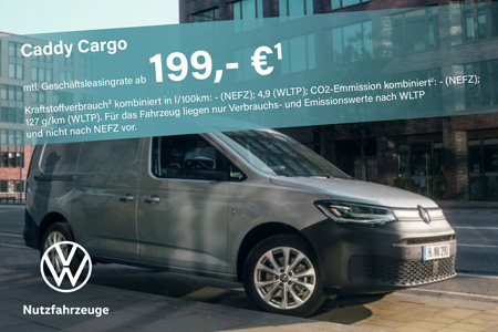 VW Caddy Cargo Gewerbeleasing