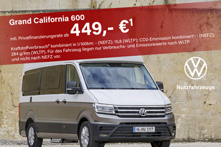 VW Grand California 600 Privatfinanzierung