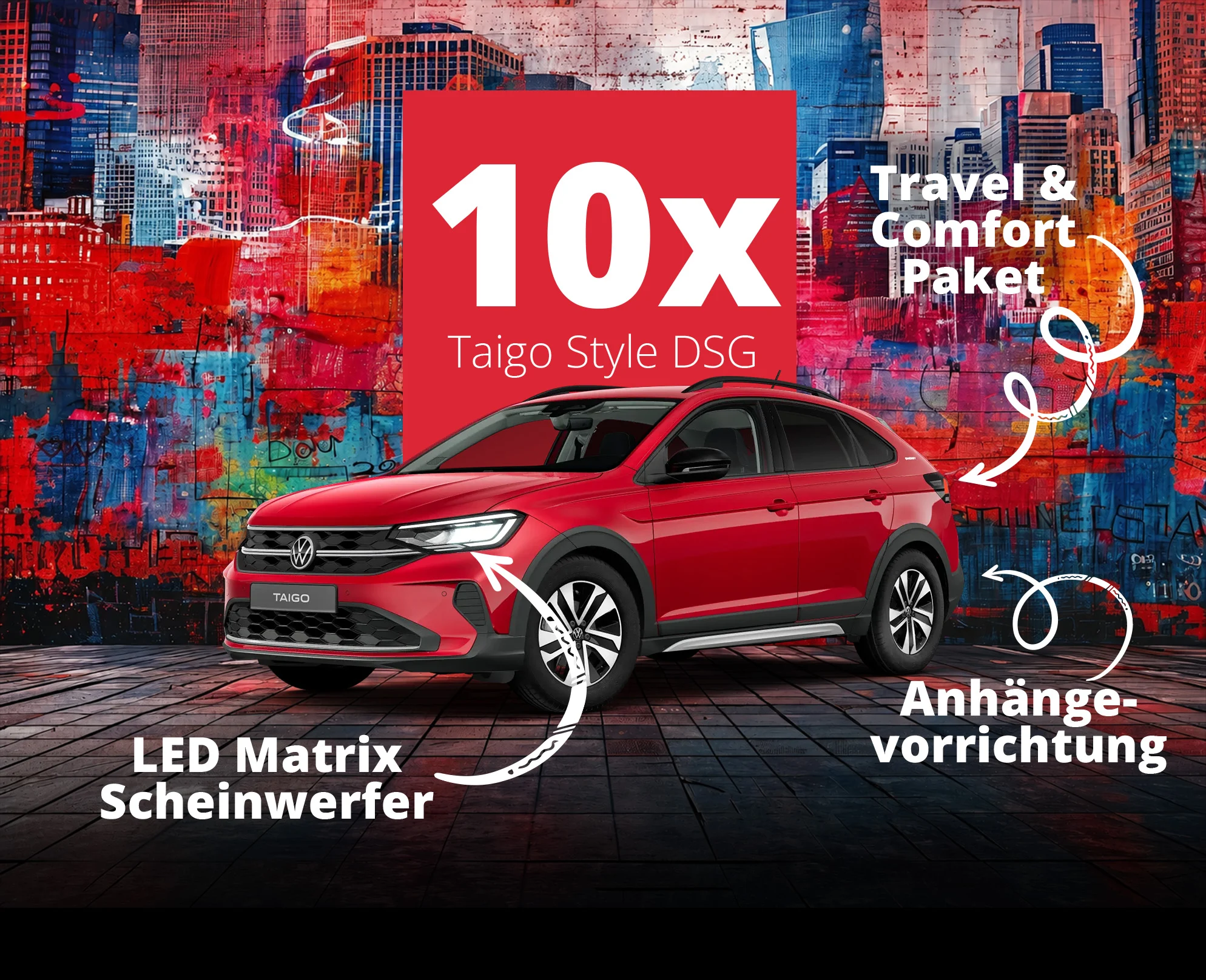 1024x768 taigo gk rotes Fahrzeug
